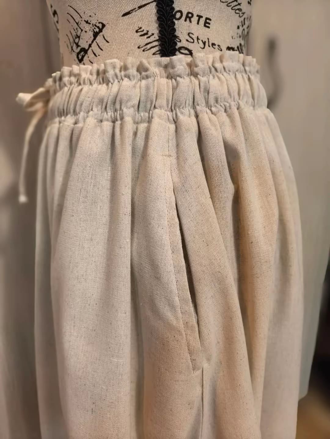 Liyah Linen Skirt - Image 7