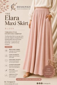 The Elara Maxi Skirt